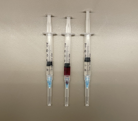 Images of different injections