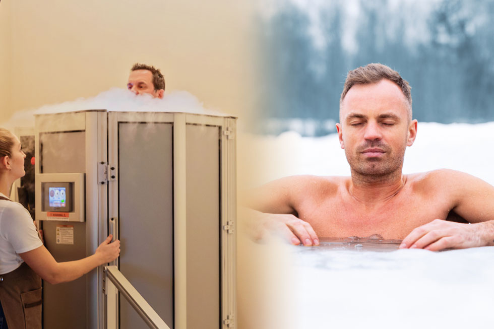 cryotherapy and cold plunge therapies